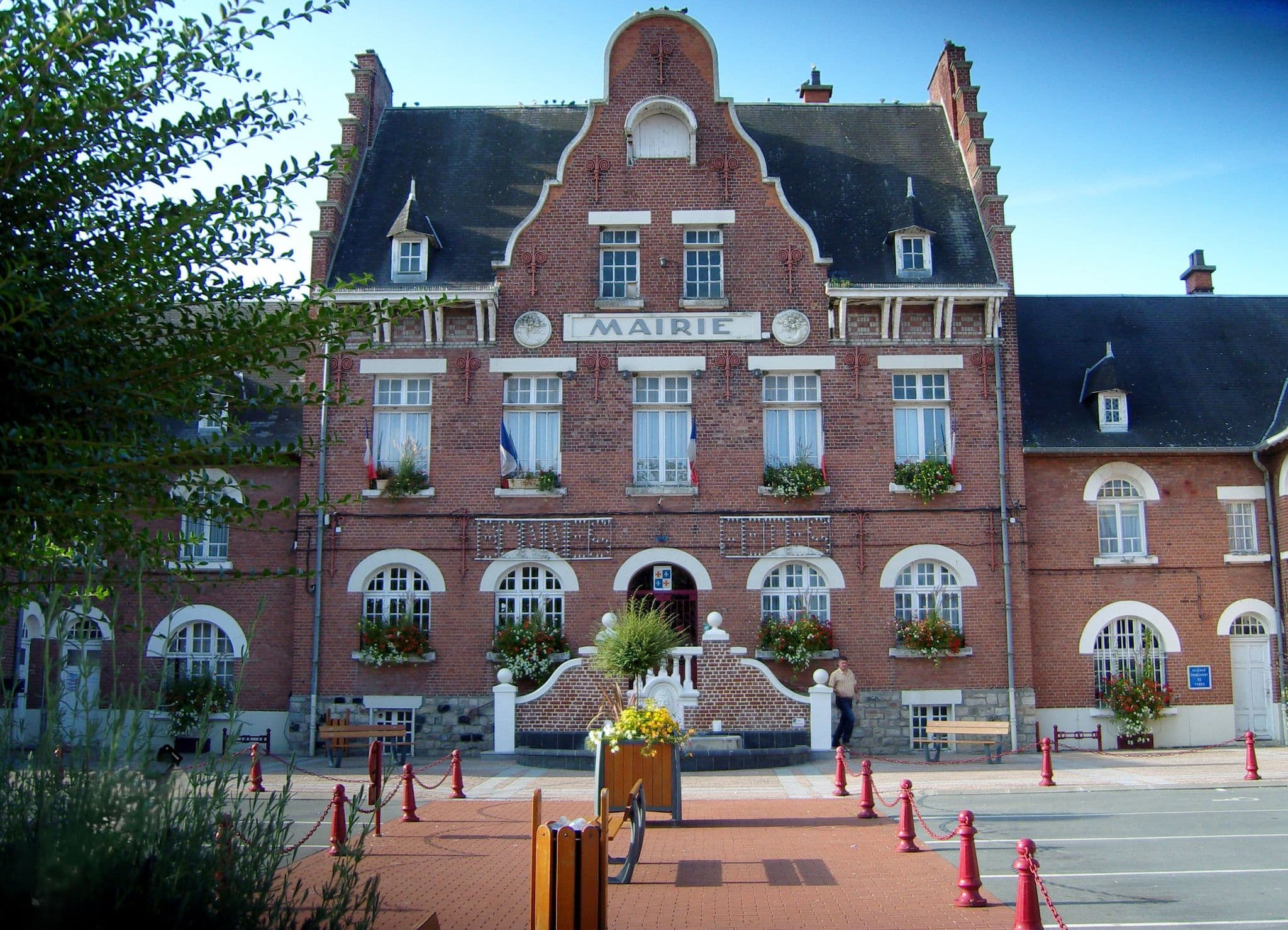 La mairie de Biache-Saint-Vaast