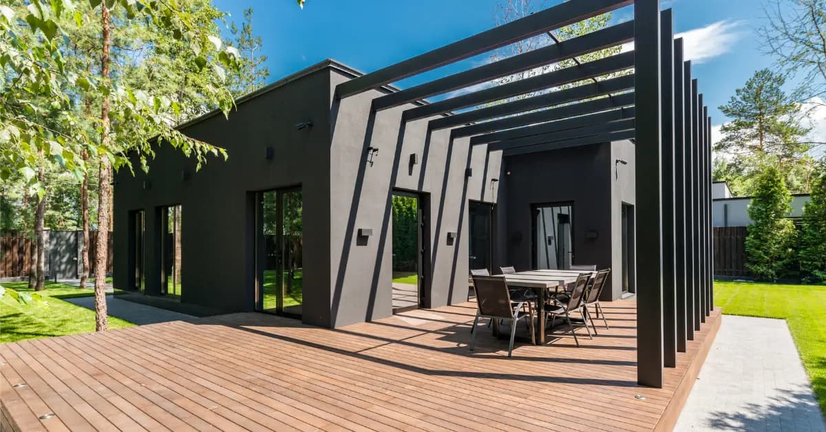 terrasse pergola