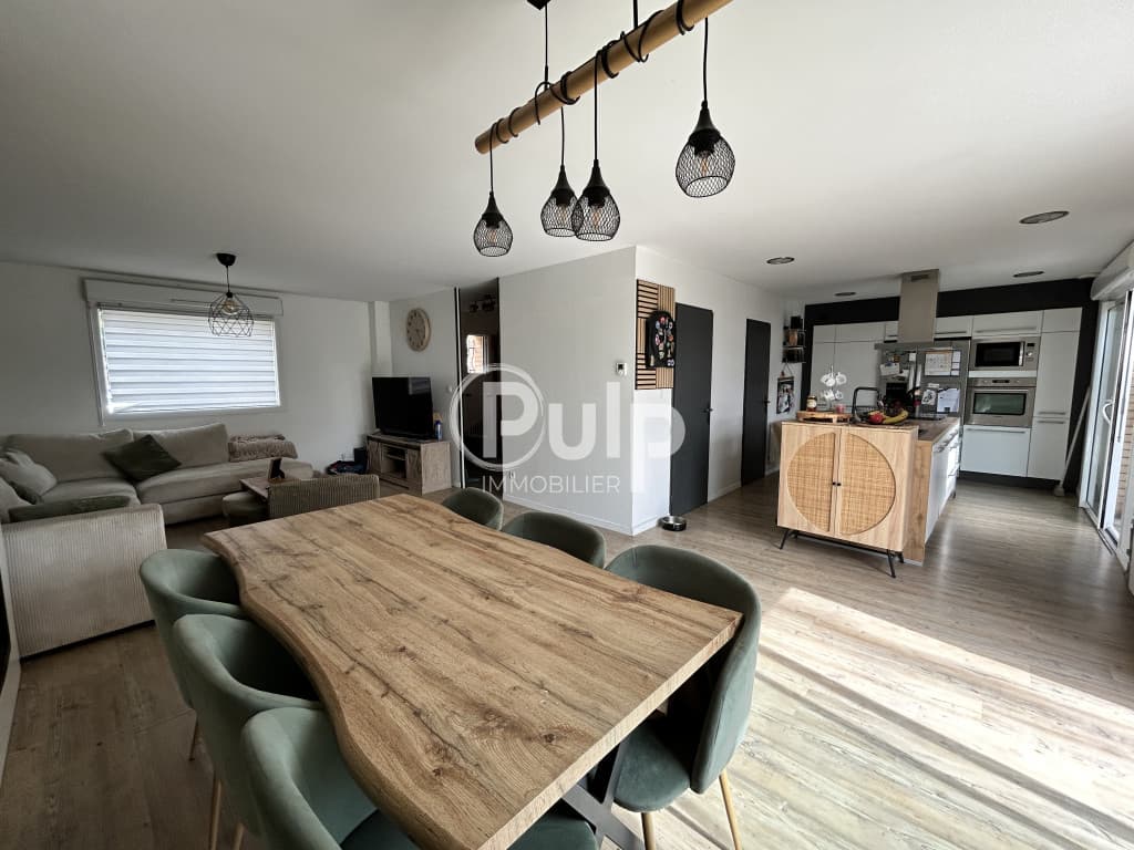 Semi plain-pied individuel 4 chambres à vendre à Billy-Berclau