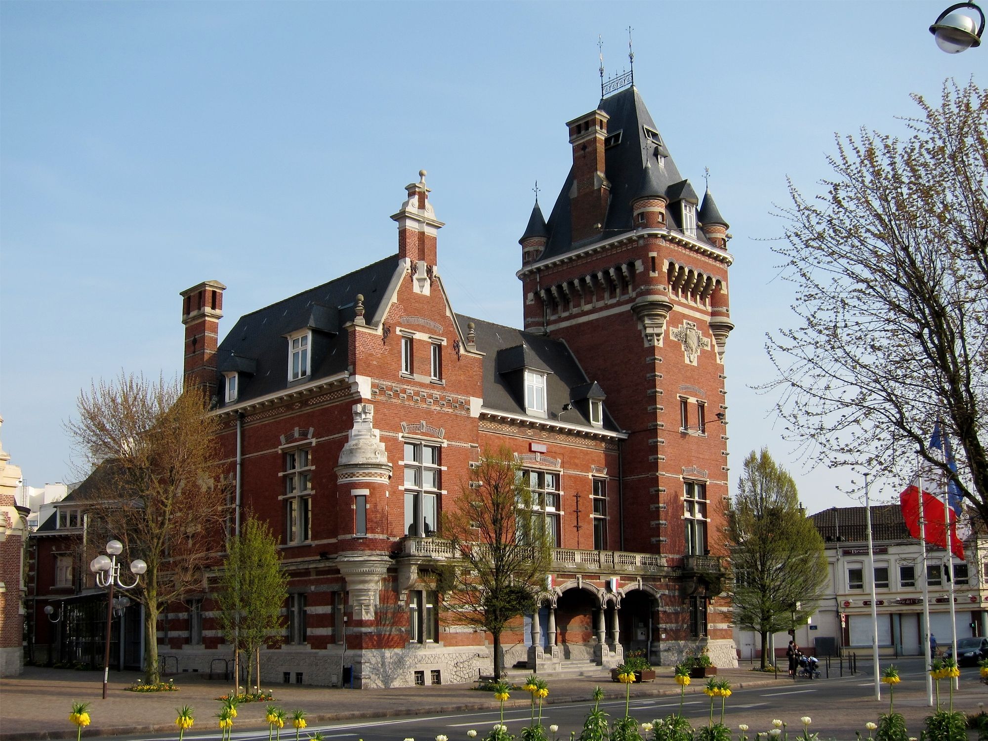 L'hôtel de ville de La Madeleine