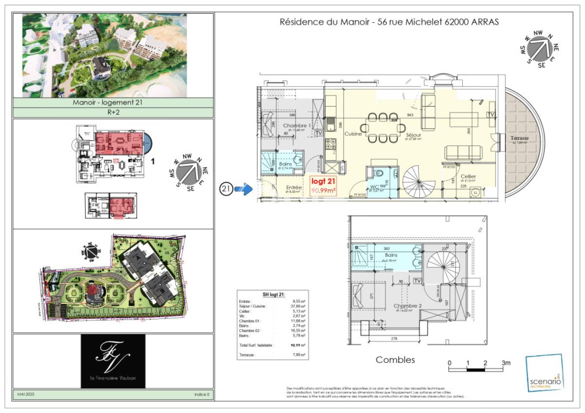 vente Appartement Arras (62000) réf:arr16989 - Pulp Immobilier