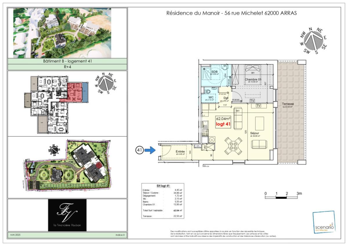 vente Appartement Arras (62000) réf:arr16990 - Pulp Immobilier