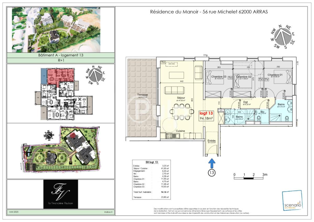 vente Appartement Arras (62000) réf:arr16993 - Pulp Immobilier