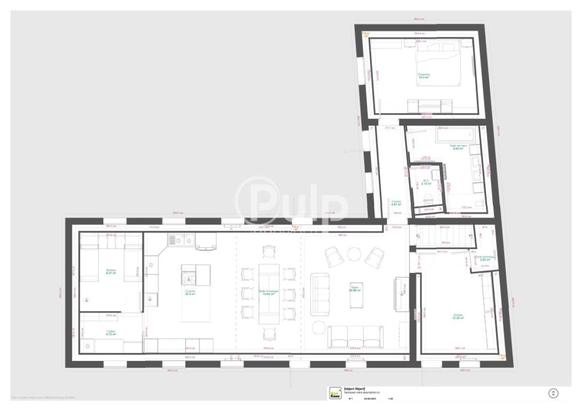 vente Maison Le Quesnoy En Artois (62140) réf:hesf88 - Pulp Immobilier